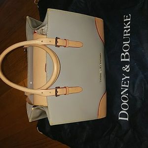 Dooney and Bourke Patent Janine Satchel